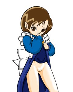 Rating: Explicit Score: 0 Tags: 1girls brown_eyes brown_hair cleft_of_venus cowboy_shot elli_(harvest_moon) female harvest_moon maid no_panties pussy rule34 simple_background solo standing tagme uncensored white_background User: bunchy7s