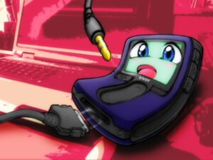 Rating: Explicit Score: 0 Tags: 2007 4:3 ambiguous_gender animate_inanimate blue_eyes blush bodily_fluids darkdoomer dire_machine e621 electronic electronics genitals headphone_jack hi_res iriver living_machine machine music music_player not_furry portable_music_player ports saliva solo technophilia text unusual_anatomy unusual_genitalia unusual_vulva usb_compatible vulva wallpaper what what_has_science_done User: bunchy7s