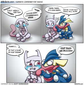 Rating: Safe Score: 0 Tags: ambiguous_gender amphibian anthro bodily_fluids comic creepy crossover crying duo e621 english_text eye_contact felid generation_1_pokemon generation_6_pokemon glance greninja humor legendary_pokemon looking_at_another mammal mewtwo nintendo openstack pokemon pokemon_(species) scott_ramsoomair sitting super_smash_bros. tears text third-party_edit tongue tongue_out url vg_cats User: bunchy7s Rating: Safe Score: 0 Tags: ambiguous_gender amphibian anthro bodily_fluids comic creepy crossover crying duo e621 english_text eye_contact felid generation_1_pokemon generation_6_pokemon glance greninja humor legendary_pokemon looking_at_another mammal mewtwo nintendo openstack pokemon pokemon_(species) scott_ramsoomair sitting super_smash_bros. tears text third-party_edit tongue tongue_out url vg_cats User: bunchy7s