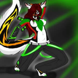 Rating: Questionable Score: 0 Tags: 1:1 abstract_background alternative_fashion anthro arisu_arctasian arm_warmers armwear barefoot bell big_ears bioluminescence biped bondage_pants bottomwear breasts canid canine claws clothed clothing collar cybergoth digital_media_(artwork) e621 facial_piercing fangs feet female fox full-length_portrait glowing goth green_body green_scales hair hatarla heterochromia hi_res hindpaw jex looking_at_viewer mammal navel nose_piercing nose_ring oversized_bottomwear oversized_clothing oversized_pants pants paws piercing portrait rave rave_pants red_hair ring_piercing scales septum_piercing simple_background solo teeth tomboy topless User: bunchy7s