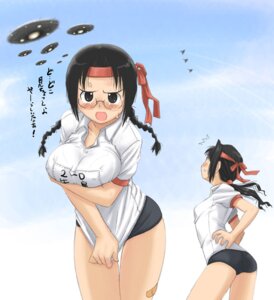 Rating: Explicit Score: 0 Tags: airplane bandaid bloomers blush breast_hold breasts brown_eyes brown_hair buruma covering covering_crotch female female_only glasses gym_uniform komusou large_breasts multiple_females multiple_girls original rule34 shirt_tug sweat translated ufo User: bunchy7s Rating: Explicit Score: 0 Tags: airplane bandaid bloomers blush breast_hold breasts brown_eyes brown_hair buruma covering covering_crotch female female_only glasses gym_uniform komusou large_breasts multiple_females multiple_girls original rule34 shirt_tug sweat translated ufo User: bunchy7s