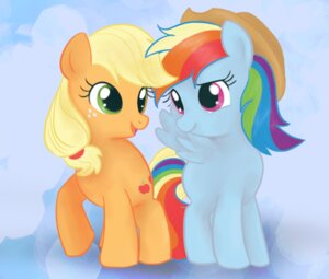 Rating: Safe Score: 0 Tags: applejack_(mlp) blue_body blue_feathers blue_fur clothing cutie_mark duo e621 earth_pony equid equine feathered_wings feathers female feral friendship_is_magic fur gagacorn hair hasbro hat headgear headwear horse mammal multicolored_hair multicolored_tail my_little_pony mythological_creature mythological_equine mythology pegasus pony rainbow_dash_(mlp) rainbow_hair rainbow_tail simple_background tail toony wings young User: bunchy7s