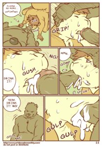 Rating: Explicit Score: 0 Tags: abakan abe_(artdecade) anthro artdecade balls bear begging_for_mercy bodily_fluids border canid canine comic crying cum cum_in_mouth cum_inside dialogue do_not_distribute e621 english_text erection explicitly_stated_nonconsent fellatio forced foreskin genital_fluids genitals group humanoid_genitalia humanoid_penis male male/male male_penetrated male_penetrating male_penetrating_male mammal multiple_scenes muscular nude oral oral_penetration partially_retracted_foreskin penetration penile penis piercing rape retracted_foreskin rodent sciurid sex shower slightly_chubby tail tattoo tears text tree_squirrel url white_border User: bunchy7s