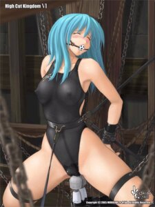 Rating: Explicit Score: 0 Tags: arms_behind_back ball_gag blue_hair blush bondage bound bound_wrists breasts chains closed_eyes competition_swimsuit erect_nipples female femsub forced_orgasm gag gagged high_cut_kingdom hitachi_magic_wand medium_breasts murasaki_nyaa nipples nyanko_batake one-piece_swimsuit rule34 skin_tight spread_legs swimsuit torture vibrator wet User: bunchy7s