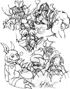 Rating: Explicit Score: 0 Tags: anthro balls bandai_namco big_penis bodily_fluids cheek_bulge cum cum_on_face cumshot digimon digimon_(species) digital_hazard double_fellatio double_oral e621 ejaculation erection exveemon fellatio flamedramon genital_fluids genitals graphite_(artwork) group guilmon humanoid_genitalia humanoid_penis inverted_zero_unit male male/male male_penetrated male_penetrating male_penetrating_male markings monochrome oral oral_penetration orgasm overweight penetration penile penis scalie sex skycroc slightly_chubby symbol traditional_media_(artwork) veemon zero_unit User: bunchy7s