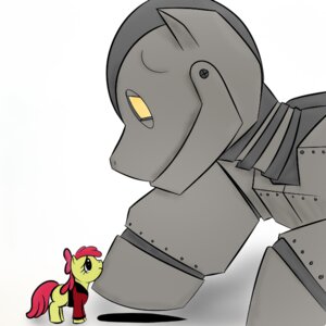 Rating: Safe Score: 0 Tags: 1:1 alternate_species apple_bloom_(mlp) crossover duo e621 equid equine female feral friendship_is_magic hasbro horse machine mammal my_little_pony ponification pony quadruped robot simple_background tail the_iron_giant the_iron_giant_(character) unknown_artist warner_brothers white_background young young_feral User: bunchy7s
