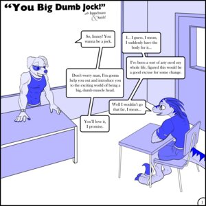 Rating: Safe Score: 0 Tags: 1:1 3_toes 5_fingers abs absurd_res against_desk against_furniture against_surface anthro biceps black_border border canid canine canis chair classroom clock clothed clothing comic desk dialogue dinosaur domestic_dog door dromaeosaurid duo e621 english_text eyewear feet fingers furniture glasses growth hi_res immelmann_(character) inside male mammal muscle_growth muscular muscular_anthro muscular_male nx-42 on_chair pecs prehistoric_species reptile restricted_palette sands saurischian scalie school shirt sitting sleeveless_shirt t-shirt table tail text theropod toes topwear velociraptor watch wristwatch User: bunchy7s