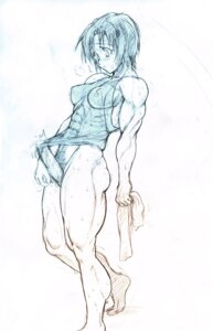 Rating: Explicit Score: 0 Tags: bulge cum futanari highres intersex leotard muscles penis pubic_hair rule34 short_hair sketch sweat User: bunchy7s