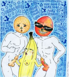 Rating: Explicit Score: 0 Tags: banana breasts female fruit mango orange rule34 sisi sisi_no_bubbles User: bunchy7s