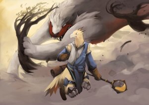 Rating: Safe Score: 0 Tags: ambiguous_gender anthro avian avian_taur battle beak clothing destruction detailed detailed_background duo e621 fantasy feral gloves gryphon handwear mace male melee_weapon mythological_avian mythological_creature mythology polearm quadruped running staff taur toony unknown_species vu06 weapon User: bunchy7s