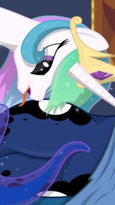 Rating: Questionable Score: 0 Tags: bednarowski duo e621 equid equine female female/female friendship_is_magic hasbro horse licking mammal my_little_pony princess_celestia_(mlp) princess_luna_(mlp) tongue tongue_out User: bunchy7s