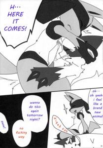 Rating: Explicit Score: 0 Tags: absurd_res anal anal_penetration anthro balls black_and_white bodily_fluids canid canine comic cum cum_while_penetrated cumshot dialogue duo e621 ejaculation english_text erection fur generation_3_pokemon generation_4_pokemon genital_fluids genitals hands-free hi_res lucario male male/male male_penetrated male_penetrating male_penetrating_male mammal monochrome nintendo orgasm penetration penis pokemon pokemon_(species) profanity sex sumi_(artist) tail text third-party_edit zangoose User: bunchy7s