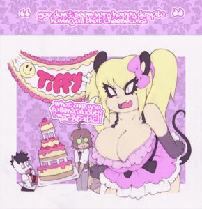 Rating: Questionable Score: 0 Tags: 2014 accessory angry anthro big_breasts bow_(feature) bow_accessory bow_ribbon breasts cake cleavage clothed clothed_female clothing dennis_the_dog dessert dialogue digital_media_(artwork) dress e621 english_text female flat_colors food group hair_accessory hair_bow hair_ribbon huge_breasts interrobang loli mammal mouse murid murine oppai_loli pigtails pupils question question_mark quotation_marks ribbons rodent simple_background slightly_chubby slit_pupils smokyjai tail text tiffy_cheesecake trio tumblr young young_anthro zachary_plebton User: bunchy7s