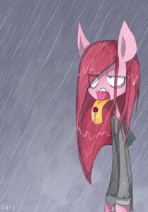 Rating: Safe Score: 0 Tags: 2012 anthro anthrofied blue_eyes candy clothing dessert e621 earth_pony equid equine female food friendship_is_magic hair hasbro hi_res hoodie horse lollipop long_hair mammal my_little_pony outside pink_hair pinkamena_(mlp) pinkie_pie_(mlp) pony raining solo tongue tongue_out topwear wet yuji8sushi User: bunchy7s
