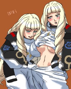 Rating: Explicit Score: 0 Tags: 2girls blonde_hair breasts dianna_soreil female gundam human kihel_heim light-skinned_female light_skin long_hair maya_sawamura_anderson multiple_females multiple_girls rule34 tagme turn_a_gundam uniform yuri User: bunchy7s