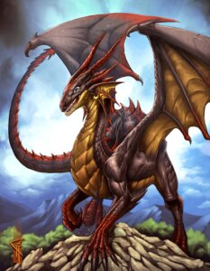 Rating: Safe Score: 0 Tags: ambiguous_gender blue_eyes blue_sky chaos-draco claws dragon e621 ear_piercing ear_ring european_mythology feral horn membrane_(anatomy) membranous_wings mountain muscular muscular_ambiguous muscular_feral mythological_creature mythological_scalie mythology nature nude outside paws piercing plant ring_piercing scalie sharp_teeth sky smoke solo spread_wings standing tail teeth tree western_dragon wings User: bunchy7s