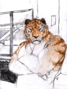 Rating: Safe Score: 0 Tags: 2008 anthro detailed detailed_background e621 felid gym looking_at_viewer male mammal muscular muscular_male pantherine racoonwolf realistic sketch solo stripes tiger User: bunchy7s Rating: Safe Score: 0 Tags: 2008 anthro detailed detailed_background e621 felid gym looking_at_viewer male mammal muscular muscular_male pantherine racoonwolf realistic sketch solo stripes tiger User: bunchy7s