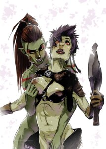 Rating: Explicit Score: 0 Tags: female female/female green_skin hizumi-tsukasa multiple_females multiple_girls orc orc_female orsimer rule34 skyrim the_elder_scrolls yuri User: bunchy7s