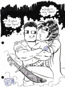 Rating: Questionable Score: 0 Tags: 2001 asian female jubilee male malistrom marvel marvel_comics monochrome rule34 straight_hair uglyart_(artist) x-men User: bunchy7s