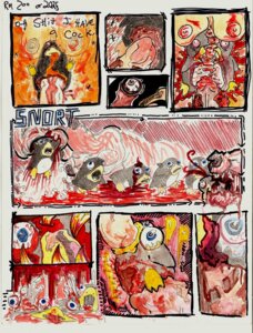 Rating: Explicit Score: 0 Tags: all_the_way_through anal anal_penetration anal_threading anthro avian beak bird bitchsplitter blood bloodshot_eyes bodily_fluids breasts death death_by_penis death_during_sex e621 erection gaping genitals gore gore_focus grotesque_death group herm humanoid_genitalia humanoid_penis humor intersex jessup marker_(artwork) meme nipples non-mammal_breasts non-mammal_nipples penetration penguin penile penile_penetration penis snuff solo_focus threaded_by_penis traditional_media_(artwork) vore what what_has_art_done where_is_your_god_now User: bunchy7s