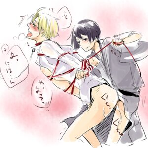Rating: Explicit Score: 0 Tags: alfred_jones america_(hetalia) axis_powers_hetalia gay honda_kiku japan_(hetalia) male male_only rule34 shibari yaoi User: bunchy7s Rating: Explicit Score: 0 Tags: alfred_jones america_(hetalia) axis_powers_hetalia gay honda_kiku japan_(hetalia) male male_only rule34 shibari yaoi User: bunchy7s