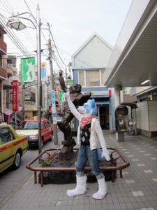 Rating: Safe Score: 0 Tags: 3:4 accessory anthro blue_body blue_fur car city clothing costume e621 fur fursuit grandfathered_content gundam headband japan male outside photography_(artwork) real rx-78-2_(gundam) sculpture sculpture_(artwork) sky solo statue traditional_media_(artwork) unknown_artist vehicle User: bunchy7s