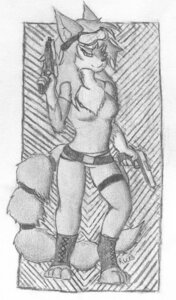Rating: Safe Score: 0 Tags: 2013 abstract_background anthro army breasts crasy domestic_cat e621 eyewear felid feline felis female glasses greyscale gun hi_res looking_at_viewer mammal monochrome ranged_weapon simple_background solo weapon User: bunchy7s