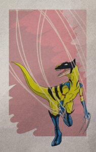 Rating: Safe Score: 0 Tags: ambiguous_gender claws clothing cosplay costume d.r3sto dinosaur dromaeosaurid e621 feral hi_res marvel parody prehistoric_species reptile saurischian scalie solo tail theropod velociraptor wolveraptor wolverine_(marvel) User: bunchy7s