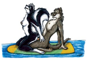 Rating: Explicit Score: 0 Tags: anthro female fur furry kama_sutra kneeling male mustelid otter penis rule34 sex sitting_pincers_position skunk straight surfboard tail tani_da_real tanja_freese User: bunchy7s