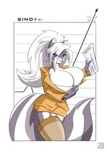 Rating: Safe Score: 0 Tags: 2012 absurd_res anthro big_breasts biped blue_eyes bottomwear breasts chloe_sinclaire claws cleavage cleavage_overflow clothed clothing coat diagram e621 female fur grey_body grey_fur hair hi_res huge_breasts legwear lips long_hair looking_at_viewer mammal mephitid multicolored_body multicolored_fur purple_eyes skirt skunk smile solo standing stockings striped_skunk tail thick_thighs tight_clothing topwear two_tone_body two_tone_fur white_body white_fur white_hair zaftigbunnypress User: bunchy7s