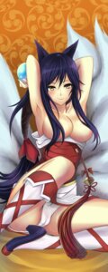 Rating: Questionable Score: 0 Tags: abstract_background ahri_(lol) animal_humanoid blue_hair bottomwear breasts camel_toe canid canid_humanoid canine canine_humanoid cleavage clothed clothing devildogs e621 female footwear fox_humanoid hair hi_res high_heels humanoid humanoid_pointy_ears league_of_legends long_hair mammal mammal_humanoid multi_tail naturally_censored orb panties pointy_ears raised_arm riot_games seductive shoes simple_background sitting skirt smile solo tail tencent underwear upskirt User: bunchy7s