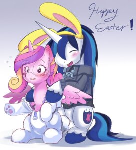Rating: Safe Score: 0 Tags: artist_collaboration blue_hair blush clothing costume cutie_mark duo e621 easter embarrassed ende equid equine eyewear fake_ears fake_rabbit_ears feathered_wings feathers female friendship_is_magic furry_wearing_fursuit fursuit glasses hair hasbro hi_res holidays horn male mammal multicolored_hair my_little_pony mythological_creature mythological_equine mythology pink_body pink_eyes princess_cadance_(mlp) rabbit_fursuit romantic romantic_couple shining_armor_(mlp) simple_background unicorn white_background white_body winged_unicorn wings wishdream zipper User: bunchy7s
