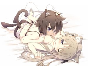Rating: Questionable Score: 0 Tags: 2013 4:3 accessory animal_humanoid bed bell bell_collar black_bra black_clothing black_hair black_legwear black_underwear blonde_hair blush bodily_fluids bra breasts brown_hair cat_humanoid clothing clothing_pull collar duo e621 felid felid_humanoid feline feline_humanoid female female/female furniture garter_belt garter_straps hair hair_accessory hair_ribbon hand_on_head hand_on_leg hand_on_thigh hi_res humanoid inner_ear_fluff legwear lingerie long_hair lying mammal mammal_humanoid on_back on_bed one_eye_closed open_mouth orda panties panty_pull purple_eyes ribbons short_hair simple_background stockings sweat tail thigh_highs translucent translucent_hair tuft underwear underwear_pull undressing white_background white_clothing white_legwear wince wink User: bunchy7s