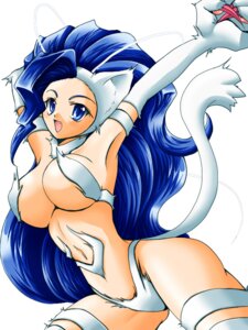 Rating: Questionable Score: 0 Tags: 3:4 animal_humanoid big_breasts blue_eyes blue_hair breasts capcom cat_humanoid cat_tail darkstalkers e621 fangs felicia_(darkstalkers) felid felid_humanoid feline feline_humanoid female fur hair humanoid looking_back mammal mammal_humanoid paws saionji_lettuce solo tail teeth User: bunchy7s