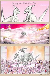 Rating: Explicit Score: 0 Tags: bone comic crowd death dialogue dinosaur double_kill duo_focus e621 english_text group hadrosaurid hair hi_res human humor irony male male/male male_death mammal museum nicholas_gurewitch ornithischian ornithopod parasaurolophus perry_bible_fellowship prehistoric_species reptile scalie sex skeleton tail text url volcano User: bunchy7s