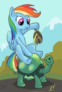 Rating: Safe Score: 0 Tags: atryl bat blue_body blue_feathers blue_fur digital_media_(artwork) e621 equid equine feathered_wings feathers female feral friendship_is_magic fur hair hasbro hooves mammal multicolored_hair multicolored_tail my_little_pony mythological_creature mythological_equine mythology pegasus rainbow_dash_(mlp) rainbow_hair rainbow_tail reptile scalie sitting solo tail tank_(mlp) tortoise turtle wings User: bunchy7s