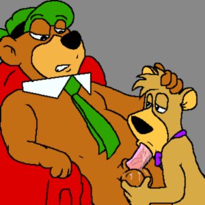 Rating: Explicit Score: 0 Tags: 1:1 anthro anthro_on_anthro ball_fondling balls bear boo-boo_bear duo e621 erection fellatio fondling genitals hanna-barbera intraspecies low_res male male/male male_penetrated male_penetrating male_penetrating_male mammal oral oral_penetration penetration penile penis sex toony unknown_artist yogi_bear yogi_bear_(character) User: bunchy7s