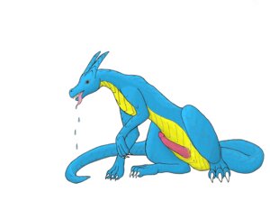 Rating: Explicit Score: 0 Tags: black_eyes blue_body dragon drakonyan_azkar e621 erection feral genitals hi_res male mythological_creature mythological_scalie mythology penis ribbed_penis scalie simple_background solo tail tongue unwinged white_background User: bunchy7s