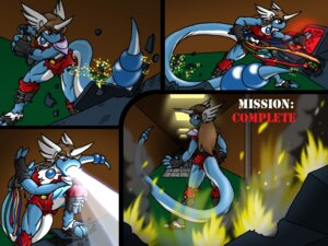 Rating: Safe Score: 0 Tags: 4:3 after_transformation agent_(catmonkshiro) anthro biped blue_body blue_skin bottomwear catmonkshiro clothing comic crystal dragonair e621 english_text feathered_wings feathers feet female footwear generation_1_pokemon gloves handwear head_wings hindpaw horn legwear lunarkeys nintendo pants paws pokemon pokemon_(species) red_eyes shirt shoes socks solo tail text topwear torn_clothing transformation transformation_sequence unusual_wing_placement wings User: bunchy7s