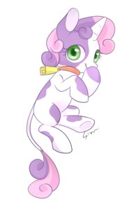 Rating: Safe Score: 0 Tags: 2014 aosion bovid bovine cattle cowbell e621 equid equine female feral friendship_is_magic green_eyes hair happy hasbro hi_res horn mammal multicolored_hair my_little_pony mythological_creature mythological_equine mythology simple_background smile solo sweetie_belle_(mlp) two_tone_hair unicorn white_background young young_feral User: bunchy7s
