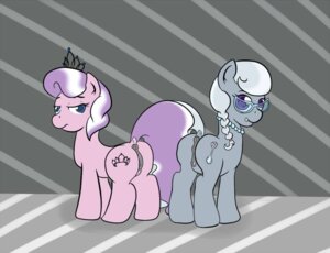 Rating: Explicit Score: 0 Tags: alazak anus crown diamond_tiara_(mlp) duo e621 earth_pony equid equine eyewear female feral friendship_is_magic genitals glasses hasbro headgear horse mammal my_little_pony pony silver_spoon_(mlp) simple_background tiara vulva young young_feral User: bunchy7s