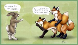 Rating: Explicit Score: 0 Tags: 2009 accidentally_gay anal anal_penetration animal_genitalia border br'er_fox br'er_rabbit canid canine conditional_dnp dialogue dipstick_tail e621 english_text feral feral_on_feral fox from_behind_position fully_sheathed fur gender_confusion genitals gesture gloves_(marking) green_border green_eyes group hand_gesture inner_ear_fluff lagomorph leg_markings leporid male male/male male_penetrated male_penetrating male_penetrating_male mammal markings moodyferret multicolored_tail open_mouth orientation_play penetration pointing rabbit semi-anthro sex sheath sheathed_while_penetrated smile socks_(marking) song_of_the_south speech_bubble straight_to_gay tail tail_markings talking_feral text tuft uncle_remus's_tales User: bunchy7s