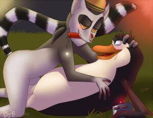 Rating: Questionable Score: 0 Tags: anthro avian bent_over bird blue_eyes blush cuddling dreamworks duo e621 eye_contact fireworks grass half-closed_eyes hug king_julien lemur looking_at_another love lying madagascar_(series) male male/male mammal markings narrowed_eyes open_mouth outside penguin plant primate rico_(madagascar) ring-tailed_lemur ring_(marking) ringed_tail strepsirrhine striped_markings striped_tail stripes tail tail_markings tsuyagami yellow_eyes User: bunchy7s