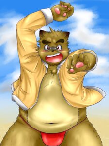 Rating: Questionable Score: 0 Tags: 2013 3:4 5gomashio anthro asian_clothing belly blush brown_body brown_fur canid canine clothed clothing e621 east_asian_clothing eyewear fundoshi fur glasses hi_res humanoid_hands japanese_clothing kounosuke_kuri male mammal morenatsu navel open_clothing open_shirt open_topwear overweight overweight_anthro overweight_male pawpads paws raccoon_dog red_eyes shirt slightly_chubby solo tanuki topwear underwear User: bunchy7s