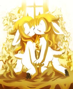 Rating: Questionable Score: 0 Tags: anthro blonde_hair blush bovid butt caprine digital_media_(artwork) domestic_sheep duo e621 female female/female fur hair kishibe kiss_on_lips kissing mammal medium_hair sheep short_fur warm_colors white_body white_fur yellow_body yellow_fur yellow_theme young young_anthro User: bunchy7s