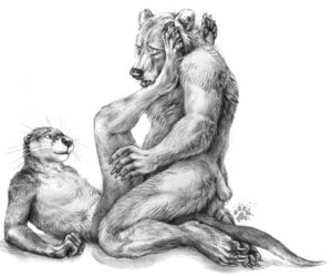 Rating: Explicit Score: 0 Tags: 2012 4_toes 5_fingers 5_toes animal_legs anthro arm_tuft back_tuft bear belly_tuft blotch brown_bear butt butt_tuft cheek_tuft chest_tuft claws detailed digitigrade duo e621 eyes_closed facial_tuft feet fingers foot_tuft foreplay full-length_portrait fur graphite_(artwork) grey_body grey_fur hand_on_leg happy head_tuft hindpaw humanoid_hands imminent_anal imminent_sex interspecies kneeling leg_lick leg_tuft legs_up licking logo long_whiskers lontra looking_up looking_up_at_partner lying male male/male male_anthro mammal monochrome mustelid neck_tuft north_american_river_otter nude nude_anthro nude_male on_back open_mouth open_smile otter passionate pawpads paws plantigrade portrait river_otter romantic scratches_volume_6 shaded shadow side_view simple_background sketch slightly_chubby slightly_chubby_anthro slightly_chubby_male small_ears small_tail smile tail tail_size_difference tail_tuft toe_claws toes tongue tongue_out traditional_media_(artwork) tuft ursine whiskers white_background User: bunchy7s