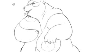 Rating: Questionable Score: 0 Tags: 16:9 2014 2d_animation animated animated_gif anthro areola auto_breast_lick bear big_areola big_breasts black_and_white breast_fondling breast_lick breast_play breasts claws e621 erect_nipples eyes_closed female female_anthro fondling frame_by_frame fur giant_panda gillpanda gillpanda_(character) half-closed_eyes hand_on_breast hand_on_own_breast huge_breasts inverted_nipples licking looking_at_viewer mammal monochrome narrowed_eyes nipple_fetish nipple_play nipples nipples_becoming_erect nude obese obese_anthro obese_female open_mouth overweight overweight_anthro overweight_female seductive self_lick sharp_teeth short_playtime simple_background sketch smile solo teeth tenaflux tongue tongue_out white_background widescreen User: bunchy7s