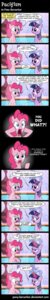 Rating: Safe Score: 0 Tags: 2013 absurd_res blue_eyes comic duo e621 earth_pony english_text equid equine exclamation_point female feral friendship_is_magic fur glowing hair hasbro hi_res horn horse hot_tub humor long_image mammal multicolored_hair my_little_pony mythological_creature mythological_equine mythology open_mouth pink_body pink_fur pink_hair pinkie_pie_(mlp) pony pony-berserker purple_body purple_eyes purple_fur purple_hair question_mark tall_image text twilight_sparkle_(mlp) two_tone_hair unicorn url vase User: bunchy7s