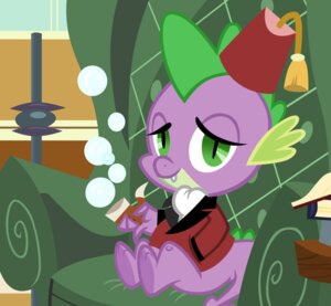 Rating: Safe Score: 0 Tags: dragon e621 friendship_is_magic green_eyes hasbro hi_res kas92 looking_at_viewer male my_little_pony mythological_creature mythological_scalie mythology pipe scalie smoking_pipe solo spike_(mlp) tail User: bunchy7s
