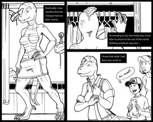 Rating: Questionable Score: 0 Tags: acceptance allosaurid allosauroid allosaurus angrboda base_one_layout black_and_white blockage_(layout) borderless_panel breasts clothed clothing comic dinosaur e621 english_text female group independent_genetics monochrome non-mammal_breasts prehistoric_species reptile saurischian scalie science shower solo_focus species_transformation tail text theropod three_frame_image topless transformation vertical_blockage what_has_science_done User: bunchy7s